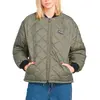 Volcom - Veste isolante - Milie Jacket Wintermoss pour Femme - Taille L - Vert