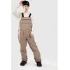 Volcom - Roan Bib Overall - Pantalon de ski taille S, beige