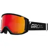 Giro - Masque de ski - Revolt Black Stacked Vivid Ember   - Noir