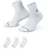 Socquettes Jordan Everyday (3 paires) - Blanc 38-42 DX9655-100
