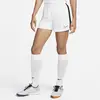 Nike Mid Thigh Length Short W NK DF Acd23 Short K, White/Black/Black, DX0128-100, XL
