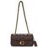 Quilted Tabby Shoulder Bag 20 with Chain par Coach Marron T.U Sacs