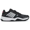 K-Swiss Homme Court Express HB Chaussures de Tennis, Stretch Limo Bright White High Risk Red, 44 EU