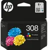 HP 308 - Cyan, magenta, jaune - original - boîte - cartouche d'encre
