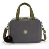Kipling MIYO Grande boîte à Lunch, Pochettes, étuis, Back to Grey (Gris)