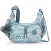 Kipling Sac Bandoulière Rikka Mini Palmtree Leaves Imprimé Petit Femme...