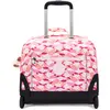 Kipling Sac À Dos Giorno Pink Palm Imprimé Grand Femme 100% Recycled P...