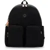 Kipling Sac À Dos Leanna Rose Black City Noir Grand Femme 100% Recycle...