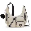Kipling Sac D'épaule Etsu Back To Beige Heritage Petit Femme 56% Recycled Polyamide, 44% Polyamide