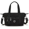 Kipling Sac D'épaule Art Mini Black Sign Jacquard Noir Petit Femme 100...