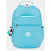 Kipling Sac À Dos Seoul College Extra Sea Blue Metallic Bleu Grand Fem...