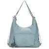 Kipling Sac D'épaule Yenna Relaxed Grey Bleu Standard Femme 56% Recycled Polyamide, 44% Polyamide