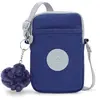 Kipling Sac Téléphone Tally Bottle Blue Combo Bleu Petit Femme 56% Rec...