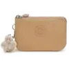 Kipling Pochette Creativity S Cookie Beige Petit Femme 56% Recycled Po...