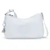 Kipling Sac D'épaule Ayda Up Water Blue Quilt Bleu Petit Femme 100% Po...