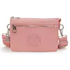 Kipling Sac Bandoulière Riri Zip Rose Spice Petit Femme 100% Polyamide