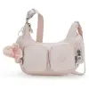 Kipling Sac Bandoulière Rikka Mini Pink Shine Rose Petit Femme 56% Rec...