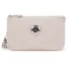 Kipling Pochette Creativity L Pink Pearl Jacquard Rose Grand Femme 100...