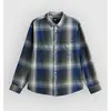 Vans - Indigo Plaid Ls Woven - Chemise homme Mossy Olive - M