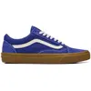 Baskets Vans Old Skool couleur bleu électrique blanc - 44