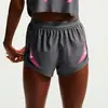 Nike Short de running Aeroswift - Gris, Gris L