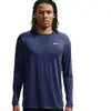 Nike Stride  Maillot de course Hommes - bleu foncé, argent, Taille XL
