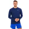 Nike Stride  Maillot de course Hommes - bleu foncé, argent, Taille L