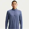 Nike Stride Half-Zip  Maillot de course Hommes - bleu gris, argent, Ta...