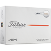Titleist Balles de golf Velocity AIM 2026 - Lot de 12, blanc