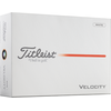 Titleist Balles de golf Velocity 2026 - Lot de 12, blanc