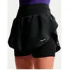 Nike Flow 2in1  Short de running Femmes - noir, noir, Taille L