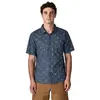 Chemise manches courtes Patagonia Bleu 2XL 53142-BQDO