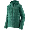 Patagonia Nano Puff Hoody Veste vert XS