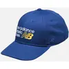 6 Panel Athletics Structured Hat par New Balance Bleu T.U