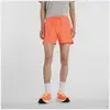 Short New Balance RC 5 Inch orange - XL