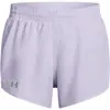 Short Under Armour Fly-By violet femme - L