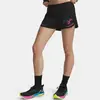 Short Under Armour Velociti Elite noir rose bleu femme - L