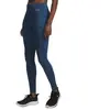 Under Armour Velociti  Collant de course Femmes-bleu, argent, Taille M