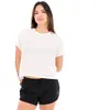 Under Armour Velociti Maillot de course Femmes-blanc, argent, Taille S