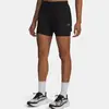 Under Armour Velociti Pro 6in 2n1  Short de running Femmes-noir, argen...