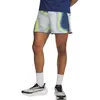 Short Under Armour Velociti Pro 5in gris jaune bleu marine - M
