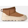 Bottes UGG Classic Ultra Mini Weather Hybrid marron blanc - 41