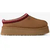UGG Tazz Femme - Tongues et Sandales, Marron - Taille 41 - Cuir