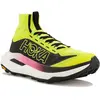 Chaussures HOKA Tecton X3 vert citron noir rose femme - 38