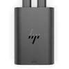 Cargador HP 65W USB-C GaN Noir, 2 Ports, Technologie de charge rapide