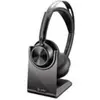 POLY Voyager Focus 2 USB-C-C Headset +USB-C/A Adapter +Charging Stand
