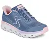 Chaussures Skechers Slip-Ins Glide-Step Sole bleu rose femme - 40