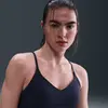 Brassière de sport réglable rembourrée à maintien léger Nike Indy pour...