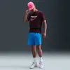 Nike Short CHALL - Bleu, Bleu L