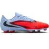 Chaussures de football Nike Phantom 6 FG/MG Bleu 44,5 HM8933-400